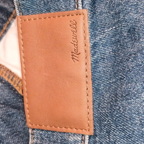 Madewell Stovepipe Jean Size 25 with magic pockets. Blue Denim - Picture 5 of 12